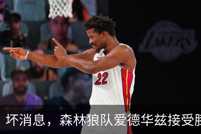 坏消息，森林狼队爱德华兹接受膝关节镜手术，将缺席两个月